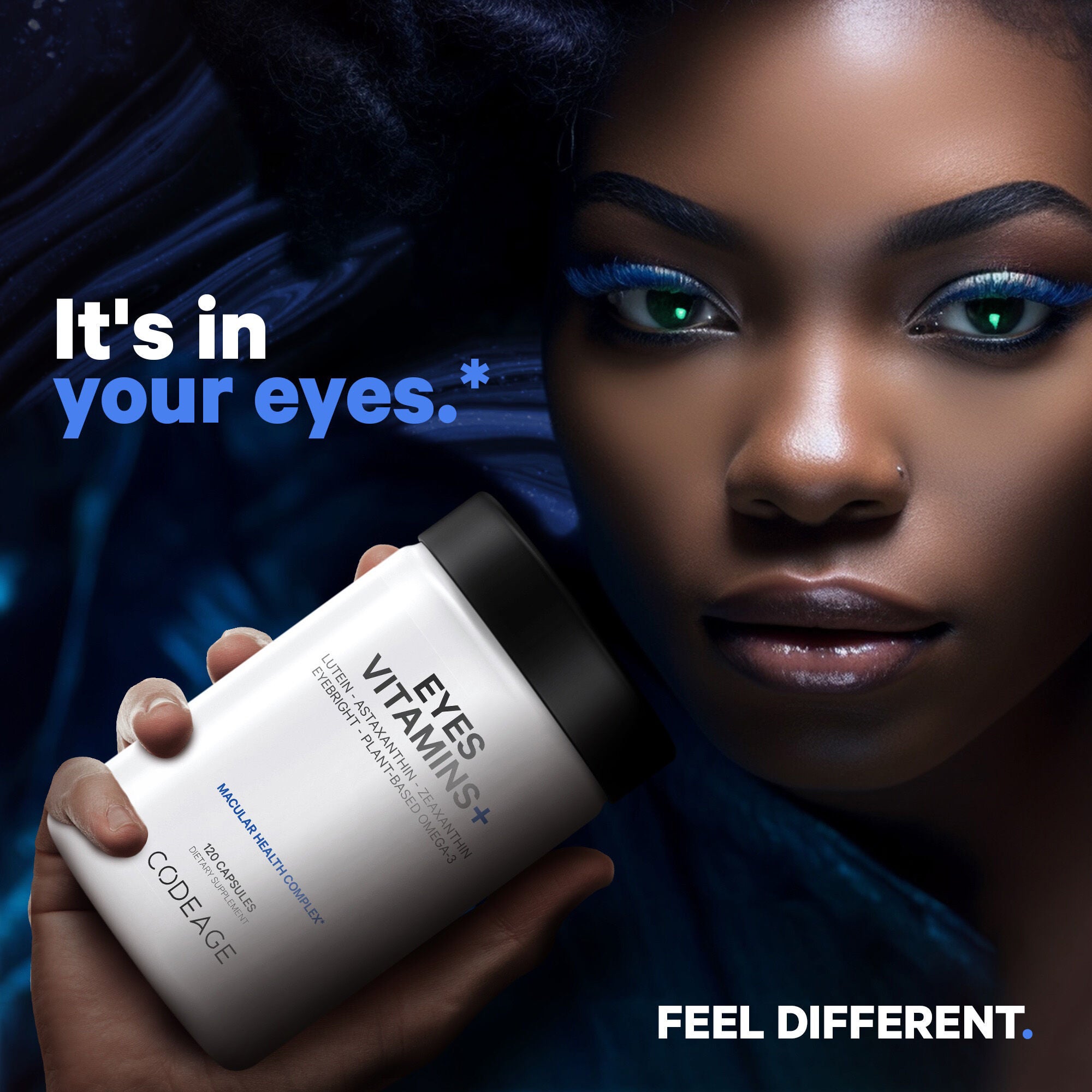 Eyes Vitamins+ Macular Health Complex - 120 Vegetable Capsules (60 Servings)  | GNC